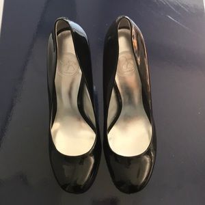 JESSICA SIMPSON OSCAR BLACK HEELS S7.5